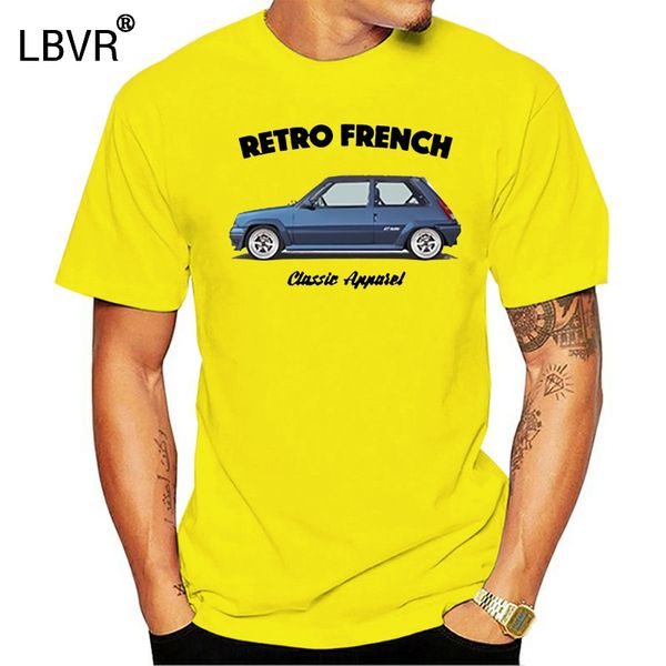 

summer super fashion renault 5 gt turbo retro french classic car custom fashion mens short sleeve hooded sweatshirt hoodie men t shirt