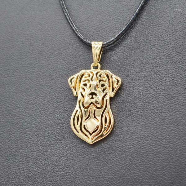 Anhänger Halsketten Frauen Seil Kette Labrador Retriever Hund Liebhaber Schmuck Haustier Halskette Weihnachtsgeschenk Tropfen 1