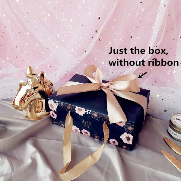 

stobag 5pcs rivet portable flower blue paper box birthday party wedding baby shower kind favor diy handmade gift packing cookies wmthde