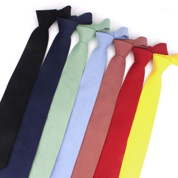 

candy color tie for men leisure solid neck tie suits classic ties for wedding business slim men necktie gravatas blue1, Blue;purple