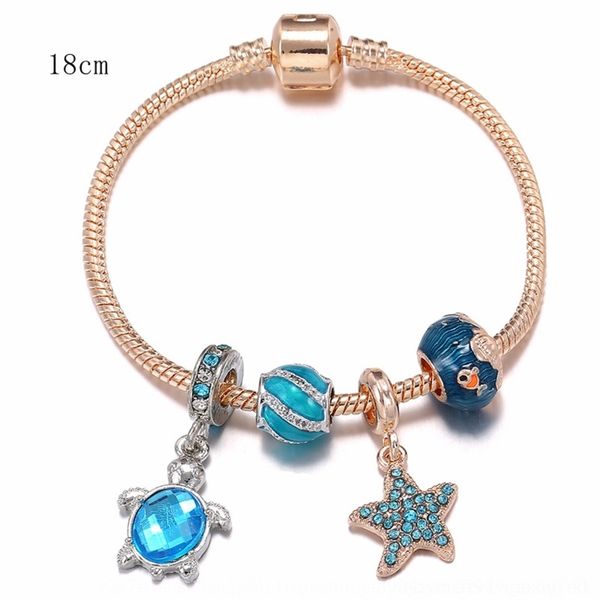 

c4rvp pan's bracelet rose turtle gold qi91j pendant windfall bracelet accessories cool pendant products accessories starfish, Golden;silver