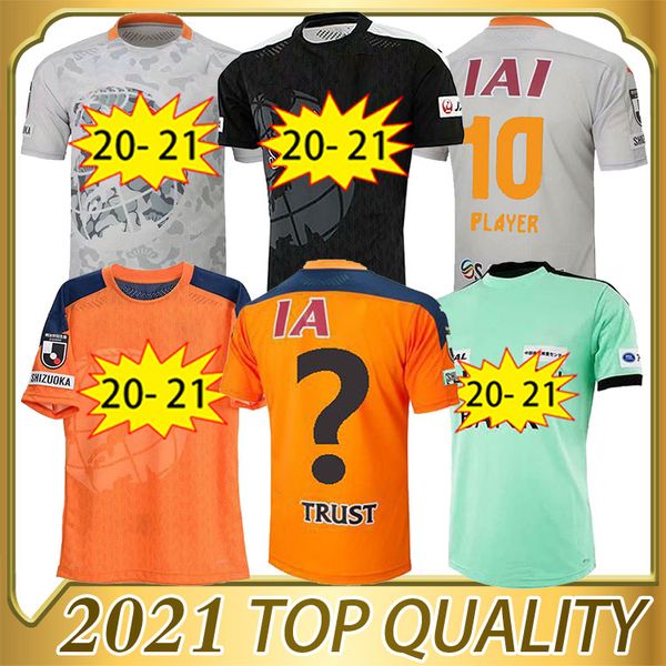 

2020 2021 new shimizu s-pulse soccer jerseys takeuchi elson dutra d.douglas custom 20 21 japan j league s pulse home away football shirt, Black;yellow