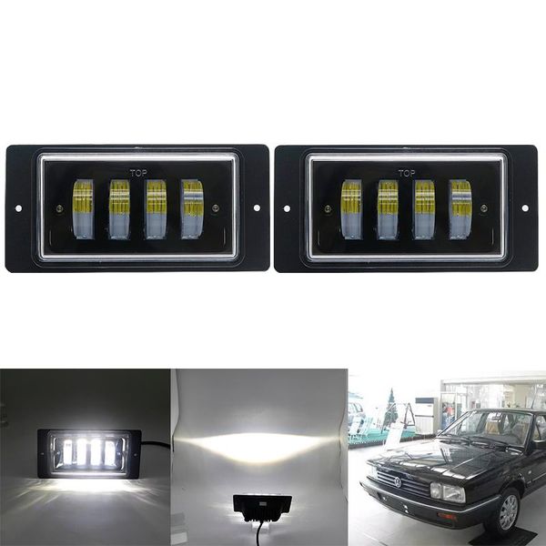 

2pcs high qulity cars front fog lamp waterproof 6000k led fog lights passing light for lada 2110 -2117