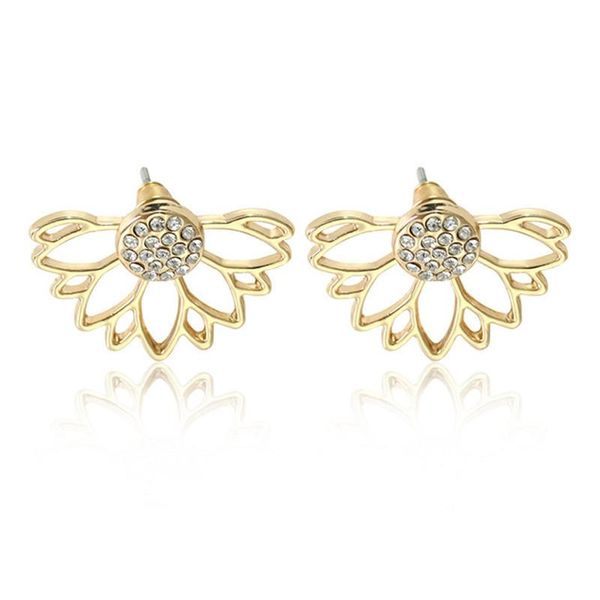 

dangle & chandelier 2021 pendientes tassel earrings brinco and the jewelry contracted fashion personality hollow out lotus earring women&#03, Silver