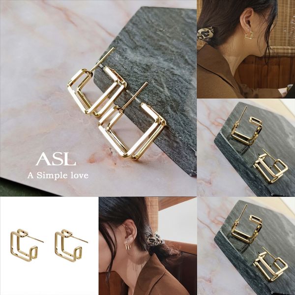 

hwlo new classic earrin diamond earring studgs women's sterling silver for diamond cz jewelry pandora, Golden