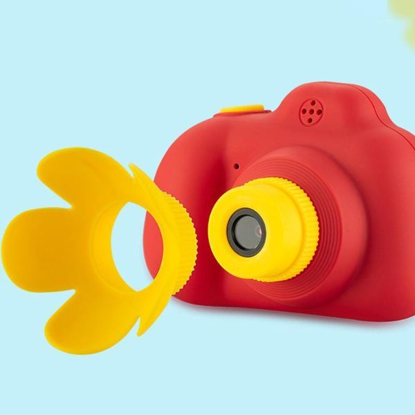 

children gift silicone kids camera rechargeable digital easy operate anti fall video camcorder mini cute 8 million pixels baby1