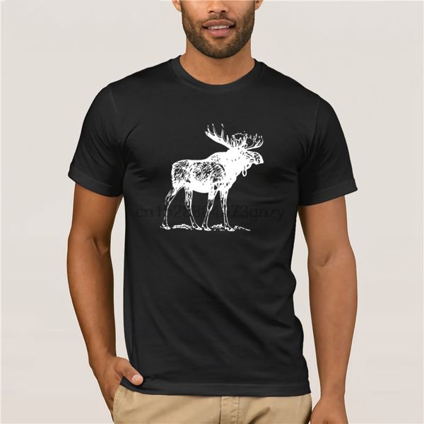 

fashion printed mens t shirt short sleeve animals moose basic t shart not easily defomed summer t shirt sport hooded sweatshirt hoodie