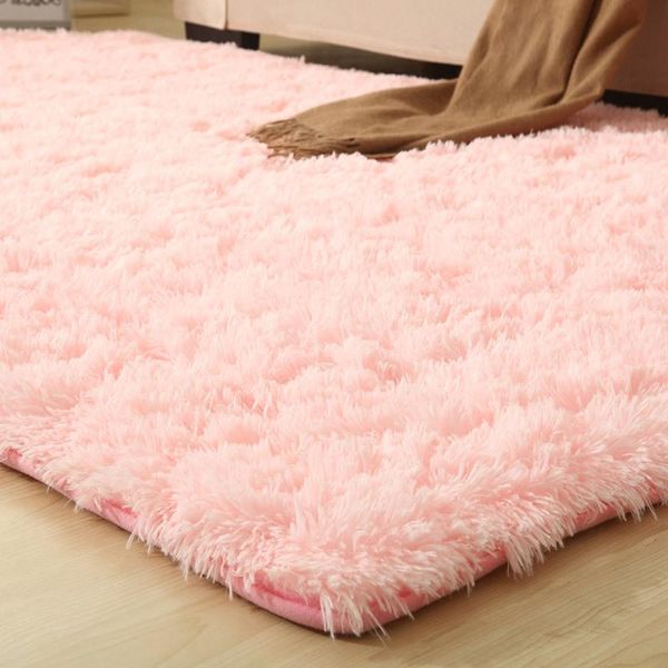 

carpets 9 colors solid rugs pink puple carpet thicker bathroom non-slip mat area rug for living room soft child bedroom vloerkleed
