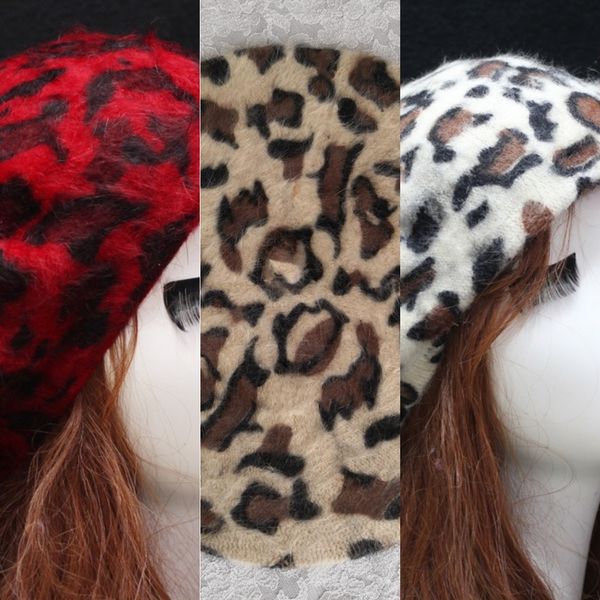 

tord fashion kids children imitation warm beanie beret wool hat cap autumn winter caps gift@88, Blue;gray