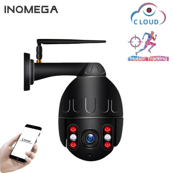 

cameras inqmega 1080p ptz speed dome ip camera wifi auto tracking wireless outdoor network cctv security surveillance waterproof