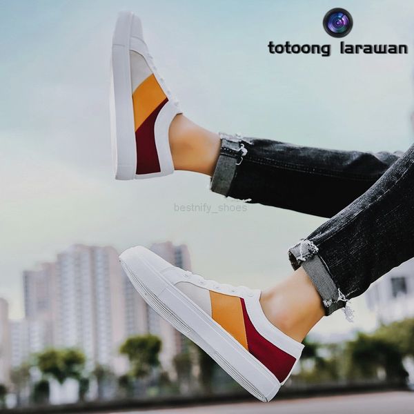 

men's skate casual shoes canvas sneakers 05, Black