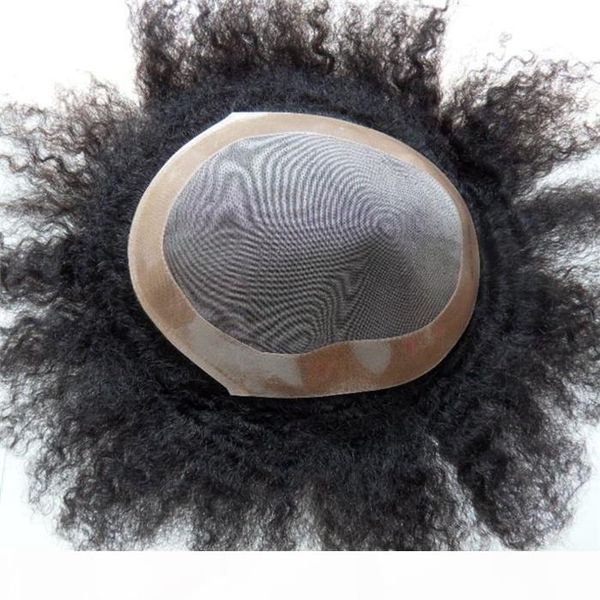 

mens toupee for black men hair wigs mono pu wigshuman hair replacement for hair loss men