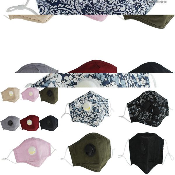 

new pm2.5 2020 mask washable reusable anti-dust masks valve protective cotton face ma l4np 9y3q