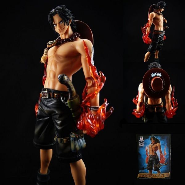 

piece anime one msp 26cm master stars portgas d ace pvc action figure collection model toy christmas gift
