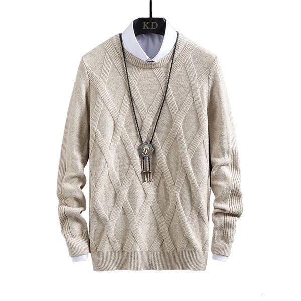 

2021 new winter warm turtleneck men vintage tricot pull homme mens casual pullover male outwear slim knitted sweater solid jumper olmk, White;black