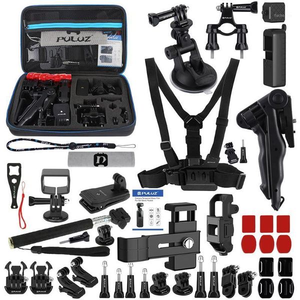 

43-in-1 accessories kit includes chest strap/suction cup mount/grip tripod mount/handlebar mount for dji osmo pocket with case1