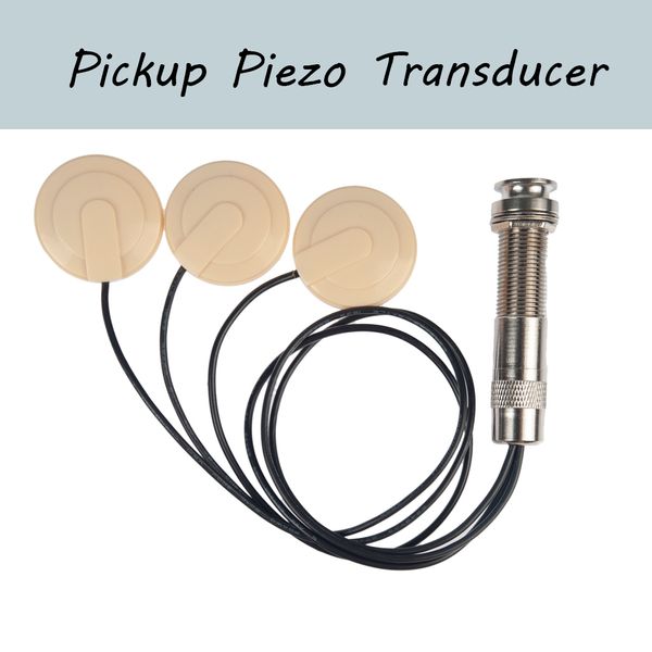

Universal Guitar Pickup Piezo Transducer for Acoustic Guitar Ukulele Mandolin Banjo