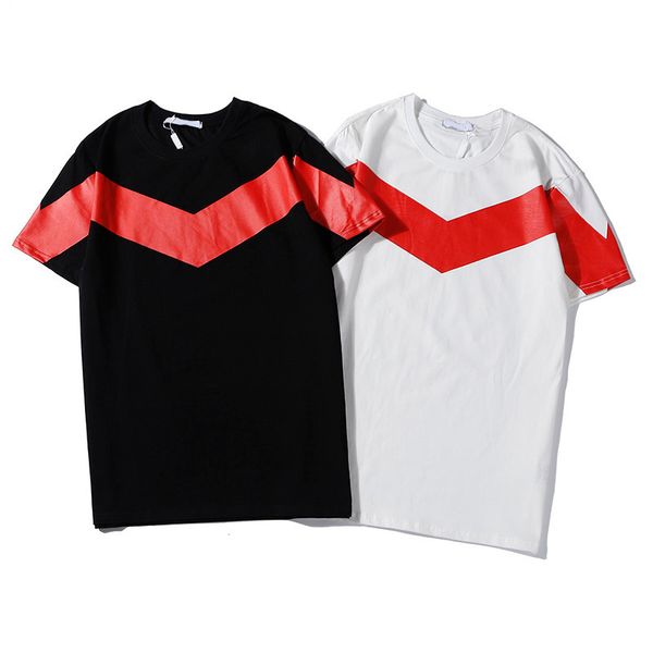 

beauty tide printed men's and women's t-shirt luxury short sleeve casual t-shirt asian size m-xxl high quality, White;black