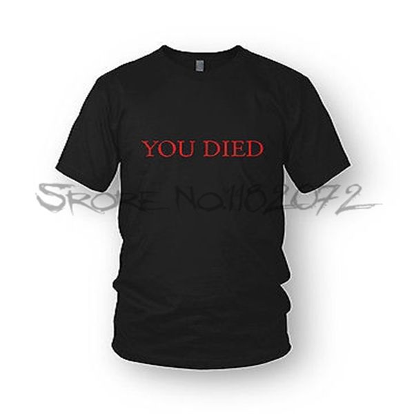 

sport dark souls t-shirt you died men's bloodborne, dark souls 3, demon's souls ps4 sbz5381