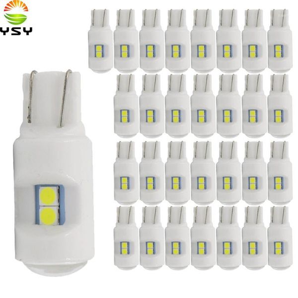 

emergency lights ysy 30x ceramic car interior led t10 3030 6smd w5w 168 wedge door instrument side bulb lamp light plate dc12v1