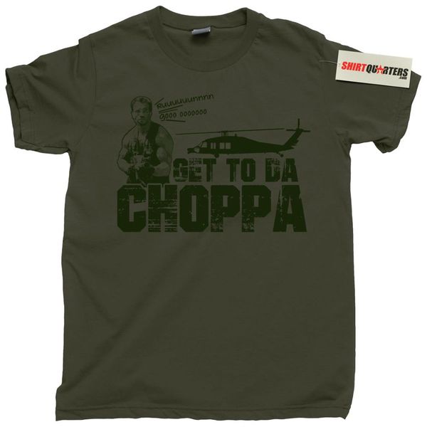 

summer fashion the predator 2 3 arnold schwarzenegger get to the da choppa chopper dvd t shirt tee shirt sport hooded sweatshirt hoodie