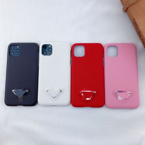 

fashion iphone cases with inverted triangle badge for new iphone12 12pro 12promax 12mini iphone6/6s to iphone 11promax wholesale