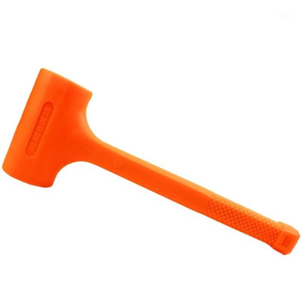 

dead blow mallet orange soft rubber unicast hammer1