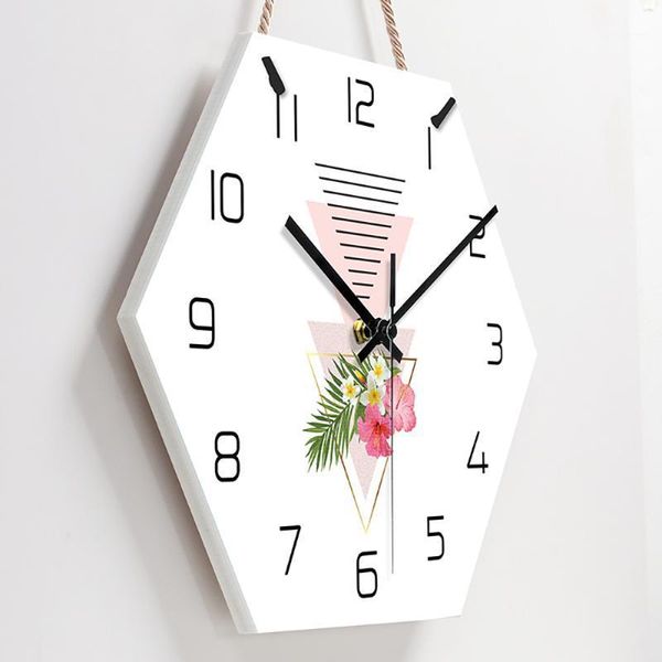 

nordic silent wall clock large hanging clocks wall watch home simple modern living room luxury brief creative home decor clocks1