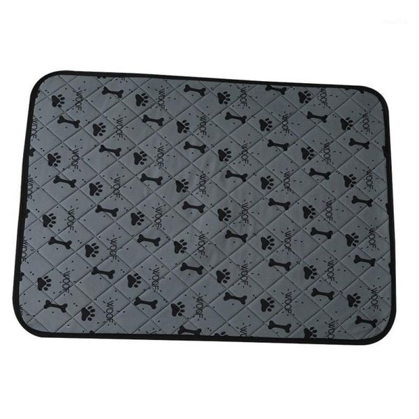 

100*70cm footprint soft pet mat waterproof and non-slip instant absorbent washable urine pad cool pad1