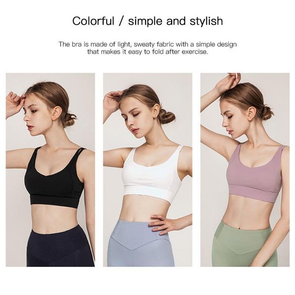 

спортивный бюстгальтерский бюстгальтер женский бегущий красота задняя часть йога жилет типа стальной беззаконный тонкий раздел собрал высоко