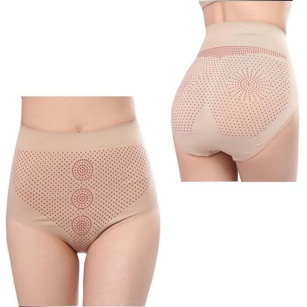 

women briefs dispensing magnetic therapy briefs breathable seamless body shaper pants b2cshop, White;black