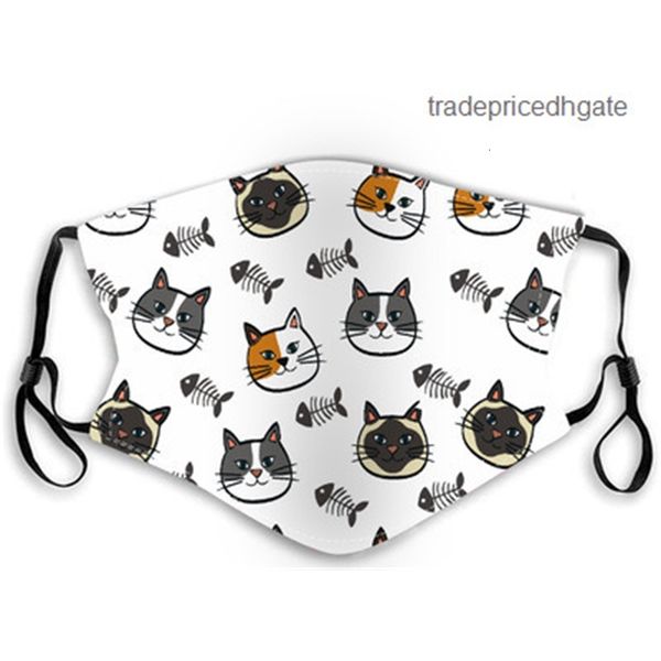 

kids dust face masks pm2.5 haze cartoon anti-fog protection washable hanging ear type baby reusable mask with 2 filters