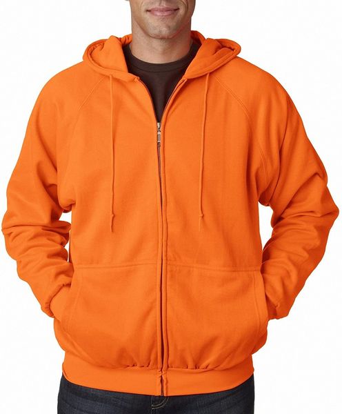 

men's hoodies rugged wear thermal-lined full-zip jacket 8463 x2mi#, Black