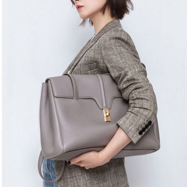 

casual large capacity tote shoulder bags for women designer handbags luxury soft pu leather messenger bag female big flap purses c1016