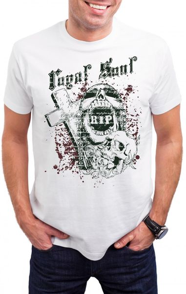 

brand new summer dark soul skull biker metal rock goth punk reaper dark horror t shirtcasual tee sport hooded sweatshirt hoodie