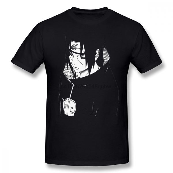 

итачи наруты мужчины футболка новой funko поп большого размер o-образный вырез с коротким рукавом хлопок мужчина одежда +2018 спорта толстов