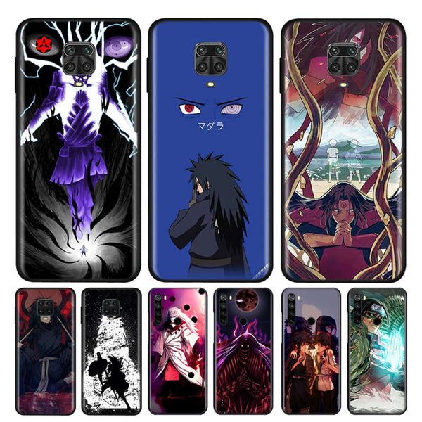 

naruto madara hashirama silicone cover millet redmi note 9 9a 9c 9s pro max 8t 8 7 6 5 pro 5a 4x 4 first mobile phone case4fre