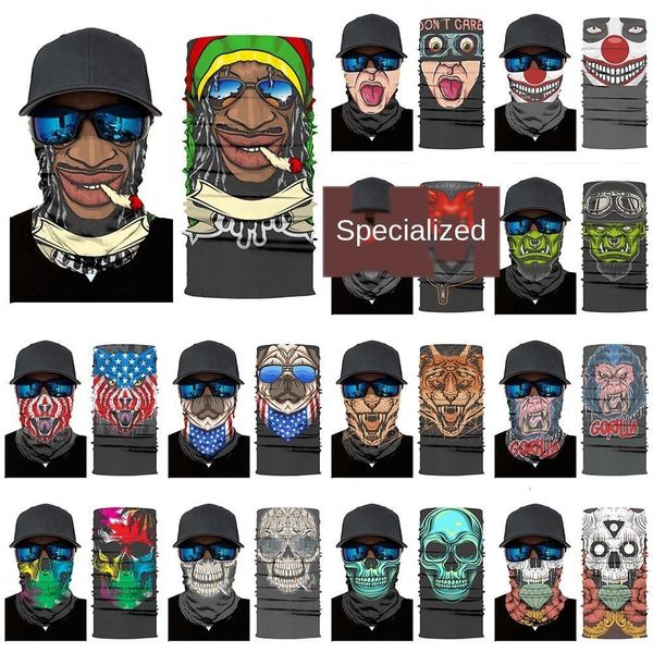 

ice sunscreen outdoor mask cycling magic sports outdoor silk windproof scarf sunscree collar fishing collar mask men's multi-functional