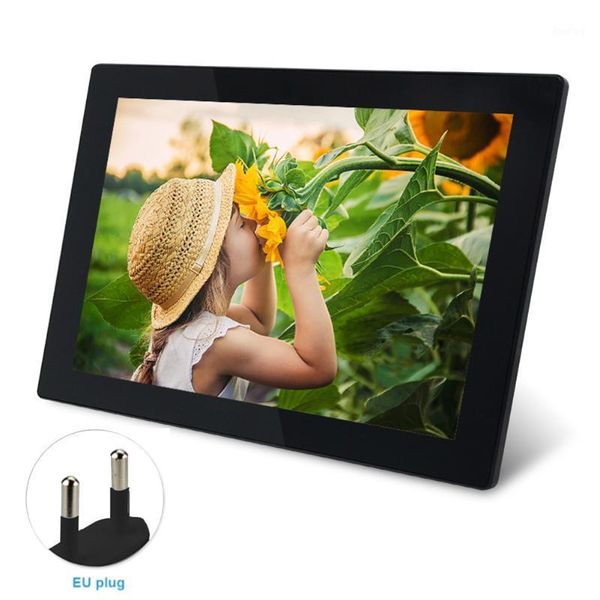 

10.1 inch digital picture frame vedio remote travel auto rotate ps easy apply wide angle wifi sharing music high definition1