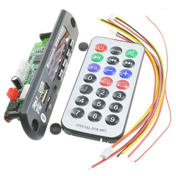 

wireless bluetooth 12v mp3 wma decoder board o module usb tf radio for car1