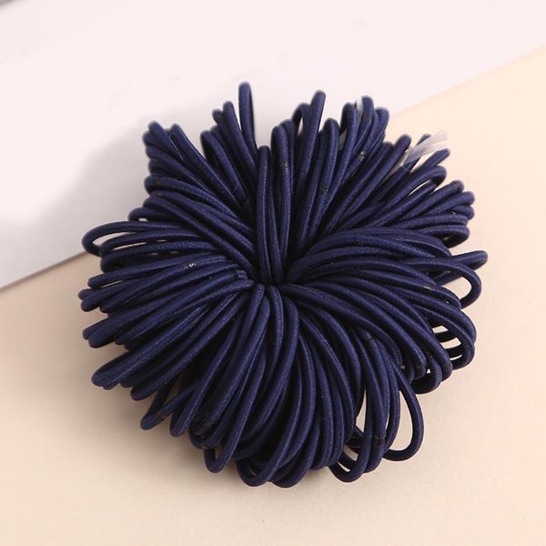 

100pcs lot girls candy colors rubber bands children safe elastic hair bands ponytail holder kids girls hair accessories h jllkpa, Slivery;white