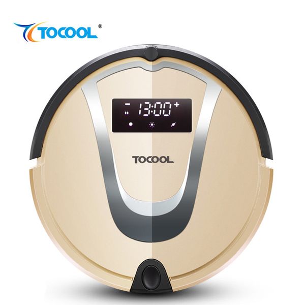 

robot vacuum cleaners tocool tc-750 household intelligent super silent double middle sweep fully automatic charge drag