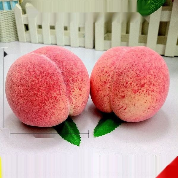 

jdzdg поддельной модель модели пузырь фрукты персик фрукты персик форма mantou реквизит реквизит 41ocp