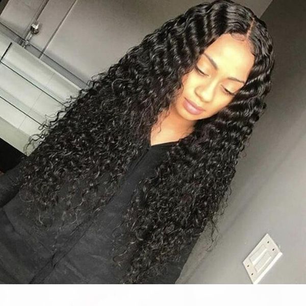 

brazilian kinky curly wig lace front human hair wigs for black women lace front wig remy hair, Black;brown