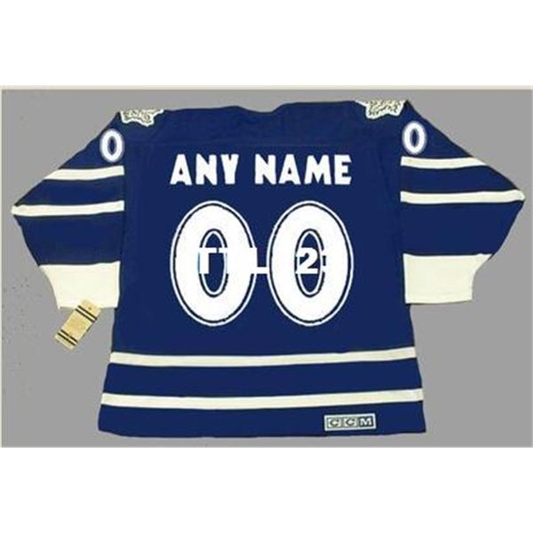 

men toronto maple leafs 1998 ccm vintage hockey jersey customized "any name & number(s)" jersey or custom any name or number retro, Black