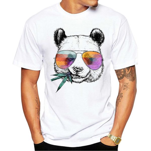 

summer men's fashion short sleeve 3d panda print funny t-shirt homme casual brand hip hop sports t shirt men tshirt 4xl