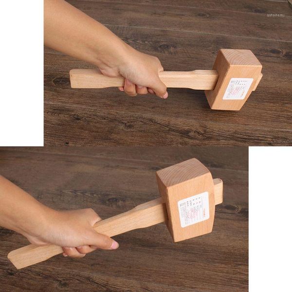 

solid beech hammer carpenter wood carving mallet smooth surface woodworking1