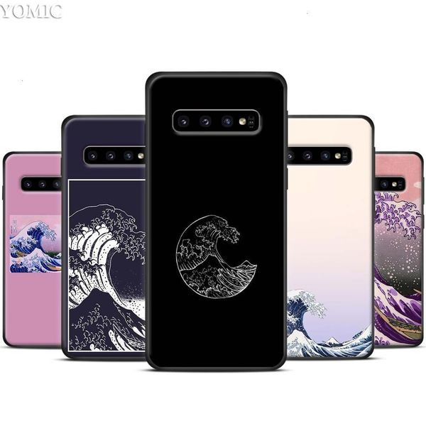 

rfhokusai - samsung galaxy s20, fe, s21, note 20, ultra, s10, 10 lite, s9 plus, s8, s10e soft tpu sheathsw
