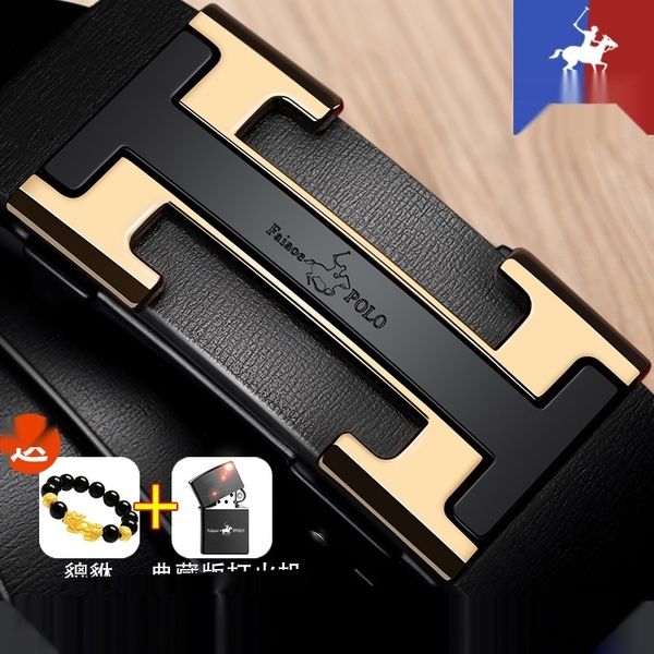 

acbmo пол поло мужской ремень и automaticcowhide корейской версии кожа pwajn из beltbelt среднего возраста бизнес случайных мужских beltbelt, Black;brown