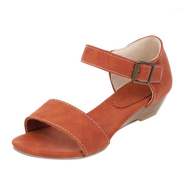 

sandals fashion women crystal peeptoe buckles heel shoes women's footwear for summer hollow flat casual sandals#4021, Black